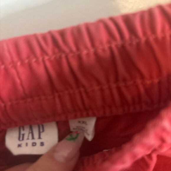 GAP Kids boys red pull on Elastic Waistband Shorts size xxl NWOT - Picture 4 of 4